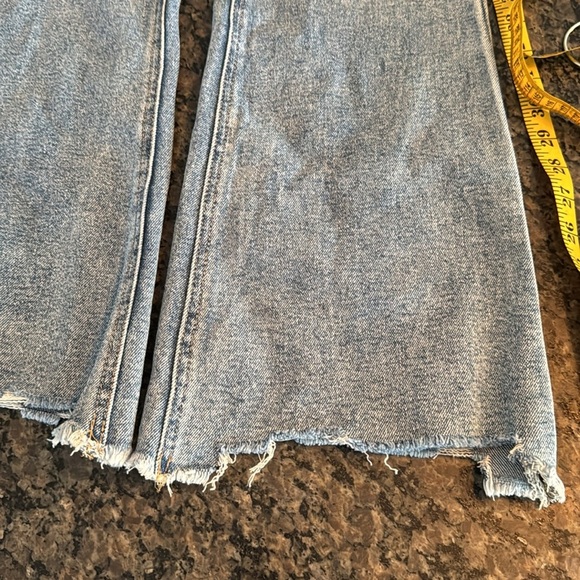 Tinseltown high rise flare button fly women’s Blue Jeans NWT 7/28 - Picture 12 of 13